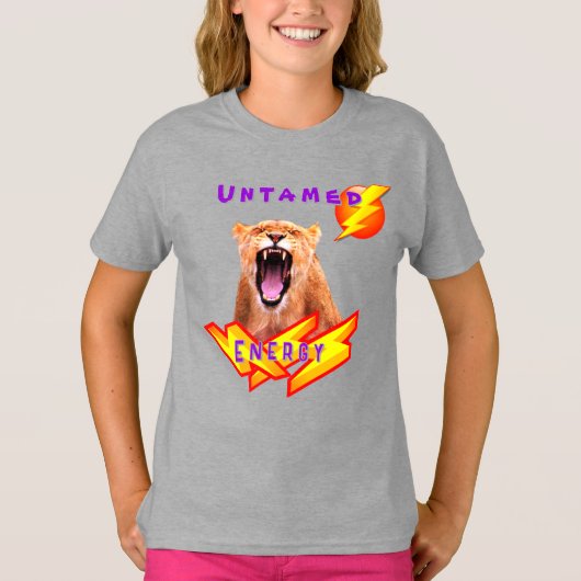 鉄鋼No limitsエネルギーおもしろい青年 Tシャツ (正面)