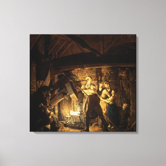 鉄鍛冶1772年 キャンバスプリント (正面)