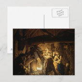 鉄鍛冶1772年 ポストカード (正面/裏面)