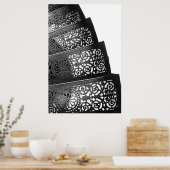 鉄階段 ポスター (キッチン)