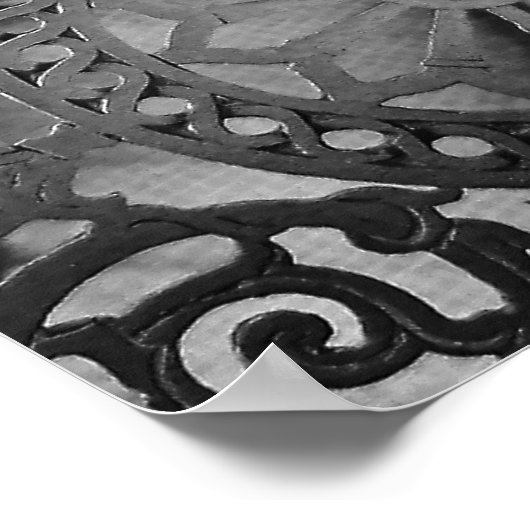 鉄階段 ポスター (角)