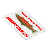 鉄頭 – マス磁石よりも多い マグネット (右側)