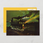 鉄馬のストッキング~ミッドナイト列車はがき ポストカード (正面/裏面)