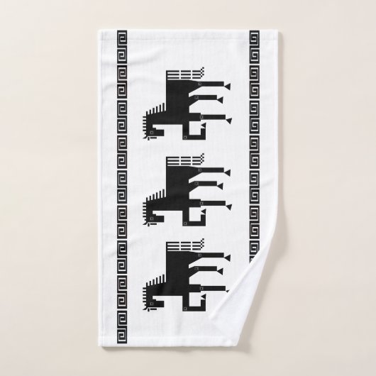 鉄馬手拭 ハンドタオル (ハンドタオル)