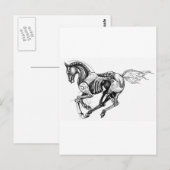 鉄馬 ポストカード (正面/裏面)