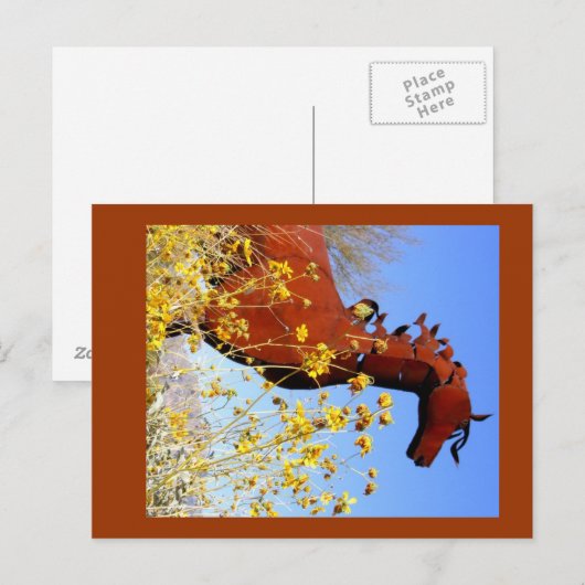 鉄馬 ポストカード (正面/裏面)