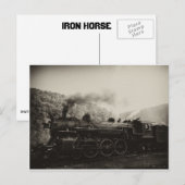 鉄馬 ポストカード (正面/裏面)