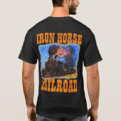 鉄馬RALROAD色 Tシャツ (裏面)