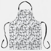 鉄骨パターン エプロン (正面)