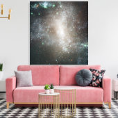 鉄骨付き緩和曲線銀河系の中央 キャンバスプリント (インサイチュ (リビング))