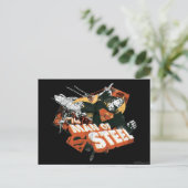 鉄骨同僚 ポストカード (スタンド正面)