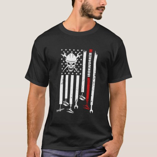 鉄骨工 鉄骨工 Tシャツ (正面)
