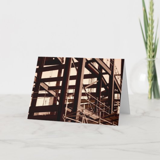 鉄骨建築 カード (正面)