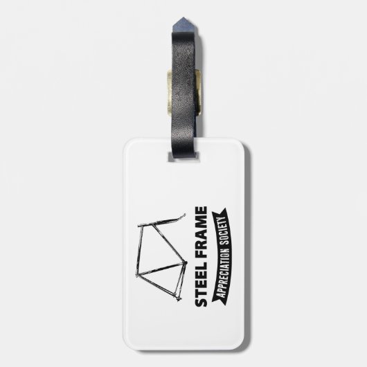 鉄骨自転車鑑賞協会 ラゲッジタグ (裏面縦)