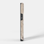 鉄、木、ボルトは強い強い硬さを作る iPhoneケース (右側面)