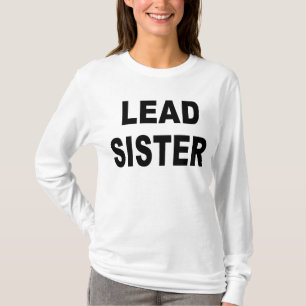 鉛の姉妹のTシャツ Tシャツ