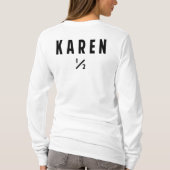 鉛の姉妹 Tシャツ (裏面)