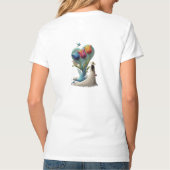 鉛シャツ Tシャツ (裏面)