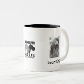 鉛犬のマグ ツートーンマグカップ (正面右)