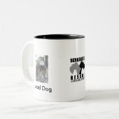 鉛犬のマグ ツートーンマグカップ (正面左)