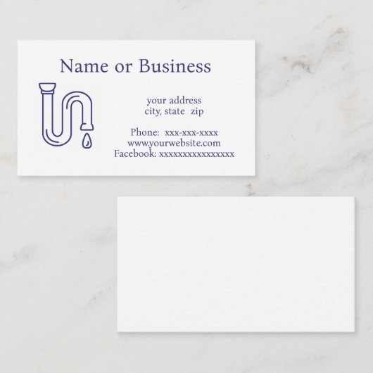 鉛直イメージ 名刺 (正面/裏面)