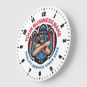 鉛直ペルソナブル壁時計 ラージ壁時計 (傾斜)