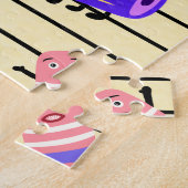 鉛筆おもしろいとゴム ジグソーパズル (側面)