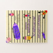 鉛筆おもしろいとゴム ジグソーパズル (横)