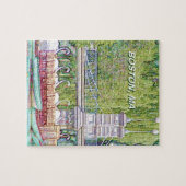 鉛筆およびインクフィルターのボストン白鳥のボート ジグソーパズル (横)