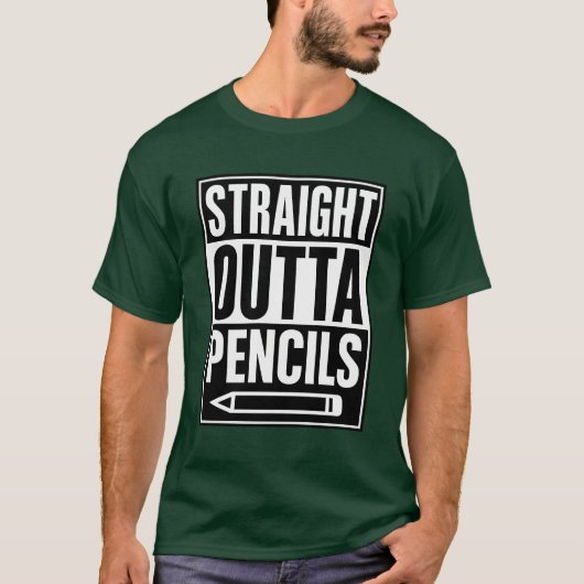 鉛筆から生まれた Tシャツ (正面)