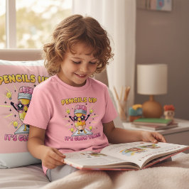 鉛筆が光る時間だ Tシャツ