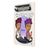 鉛筆で挟まれる ミニクリップボード (アングル2)