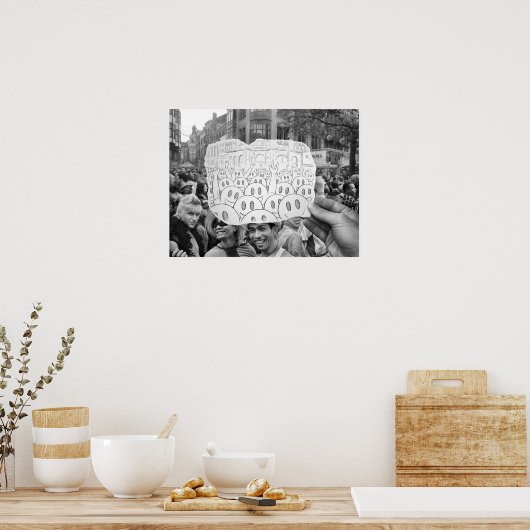 鉛筆とカメラ –  ポスター (キッチン)