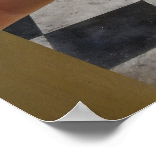 鉛筆とカメラ – Checkmate ポスター (角)