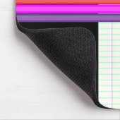 鉛筆とノート マウスパッド (コーナー)