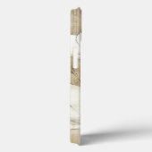 鉛筆によって描かれる花模様 Case-Mate iPhoneケース (裏面 / 右)