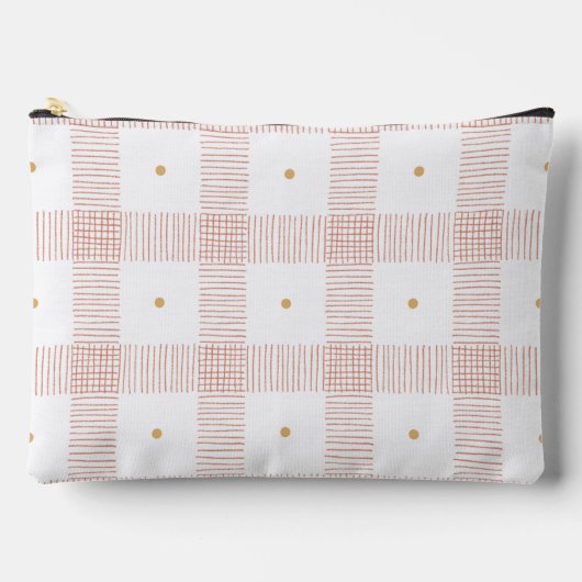 鉛筆のストローク アクセサリーポーチ (正面)