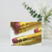 鉛筆の束 ポストカード (スタンド正面)