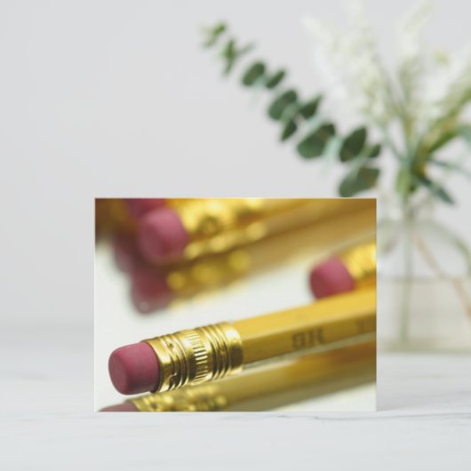 鉛筆の束 ポストカード (スタンド正面)