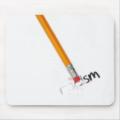 鉛筆の消しゴム マウスパッド (正面)