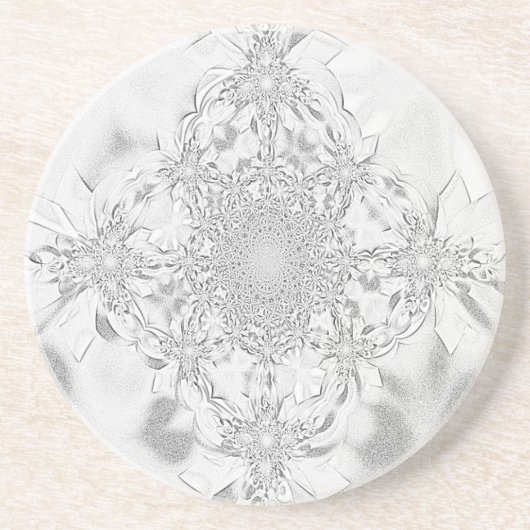 鉛筆の灰色 コースター (正面)