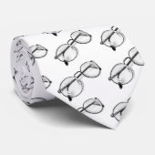 鉛筆の目ガラス: タイ: 現実主義 ネクタイ (ロール)