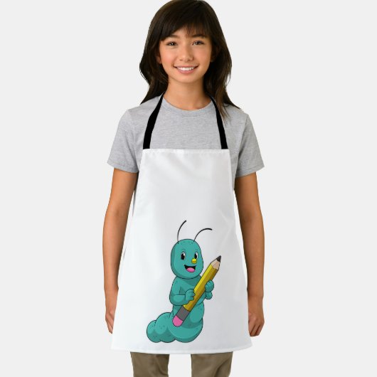 鉛筆の軌跡 エプロン (インサイチュ)