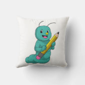 鉛筆の軌跡 クッション (裏面)