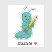 鉛筆の軌跡 シール (シート)