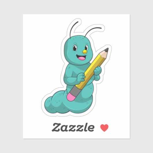 鉛筆の軌跡 シール (シート)