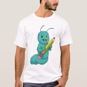 鉛筆の軌跡 Tシャツ (正面)
