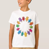 鉛筆の輪 Tシャツ (正面)