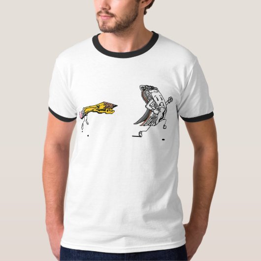 鉛筆を自由にして下さい Tシャツ (正面)