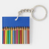 鉛筆カラフルクレヨン キーホルダー (裏面)